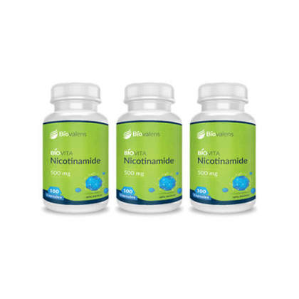 3 x NICOTINAMIDE. ECONO PACK (300 capsules)