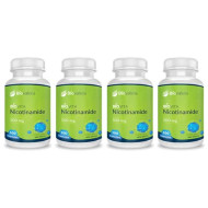 4 x NICOTINAMIDE. ECONO PACK (400 capsules) 4 x NICOTINAMIDE. ECONO PACK (400 capsules)